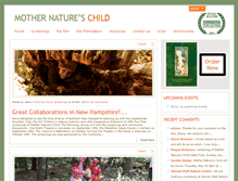 Tablet Screenshot of mothernaturesmovie.com